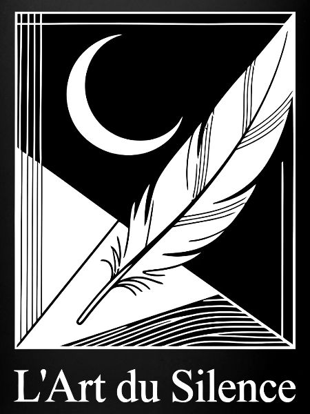 Lune Plume Géométrique