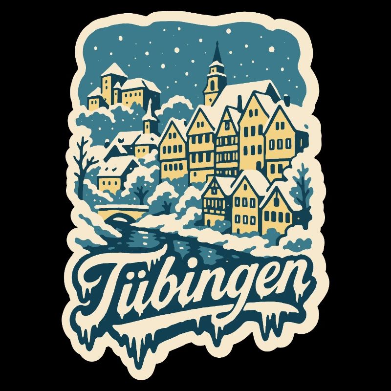 Hiver du Bade-Wurtemberg à Tübingen