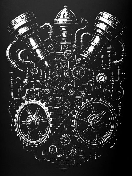 Steampunk Coeur Engrenage