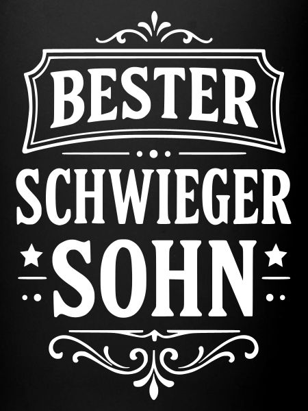 Bester Schwiegersohn Geschenk von Schwiegereltern