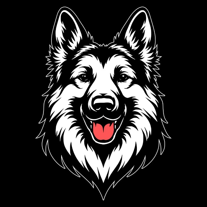 Deutscher Schäferhund Design