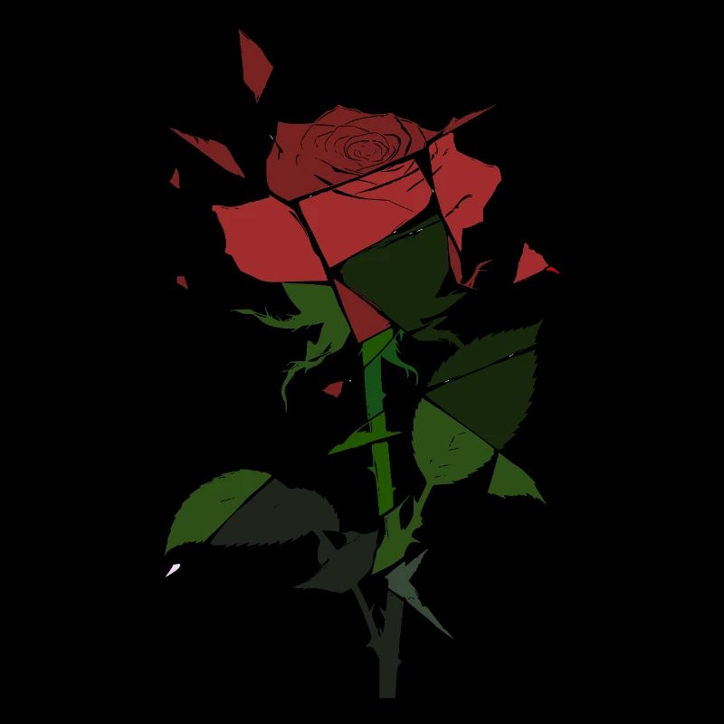 Fleur de Rose Brisée