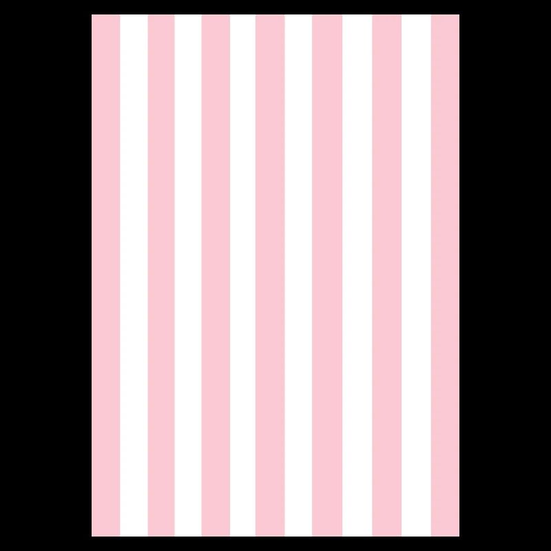 Stripes - pink white personalizable