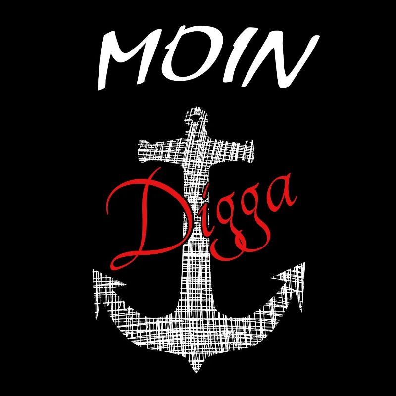 Moin Digga Ankerdesign