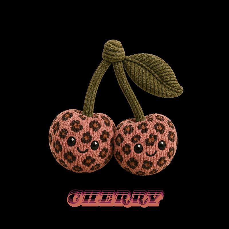 Leopard Cherries Cuddle Duo