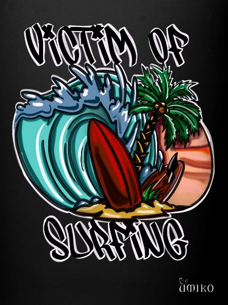 Victime du surf