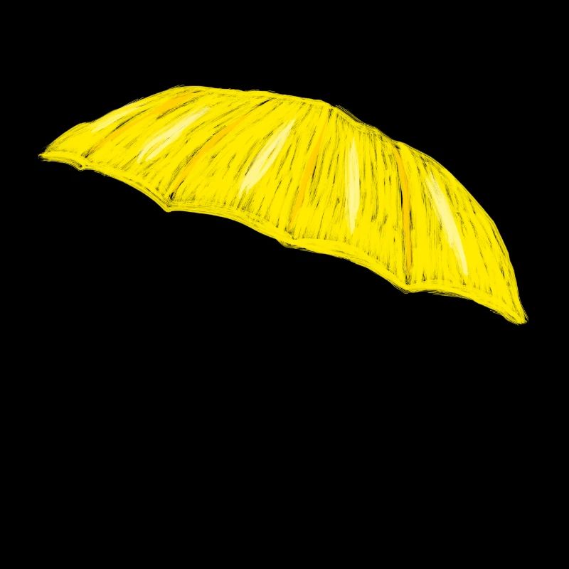 Yellow umbrella