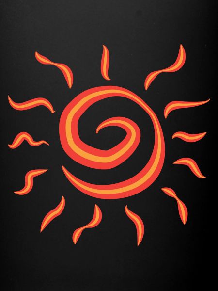 Orange/Red Sun