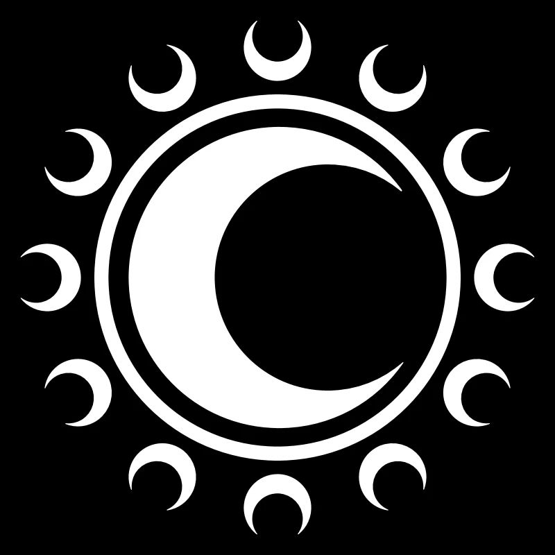 Moon Symbol Crescent Crescent