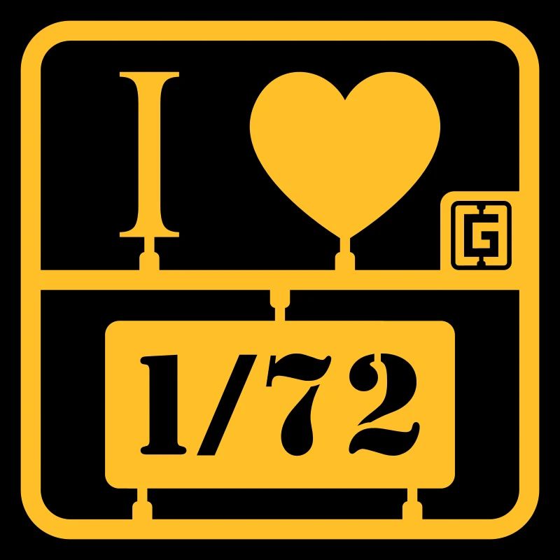 I Herz Maßstab 1:72