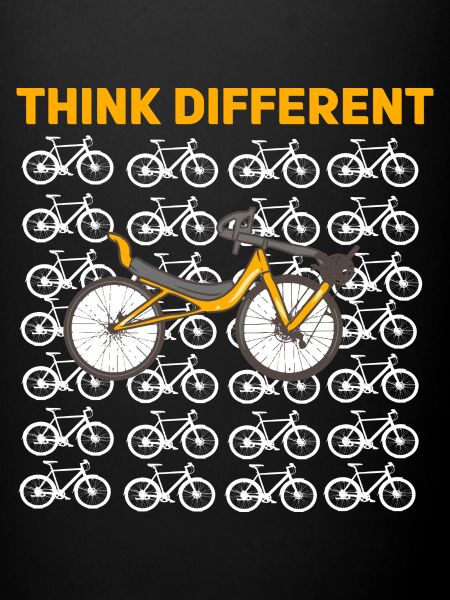 Liegerad Think Different