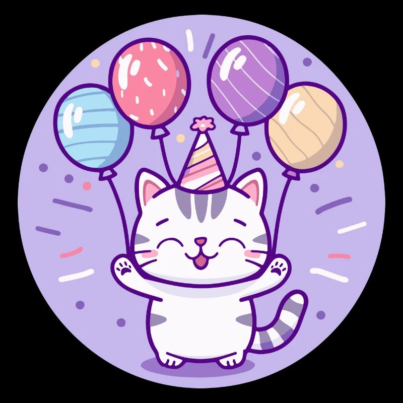 Chat Anniversaire Bébé