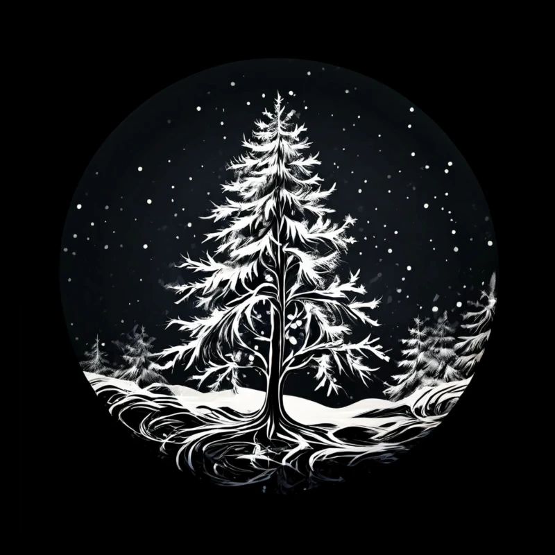 Conception N&B Wintertree