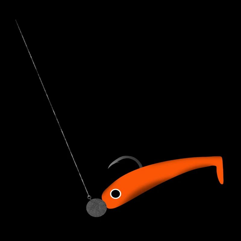 Petits poissons en caoutchouc