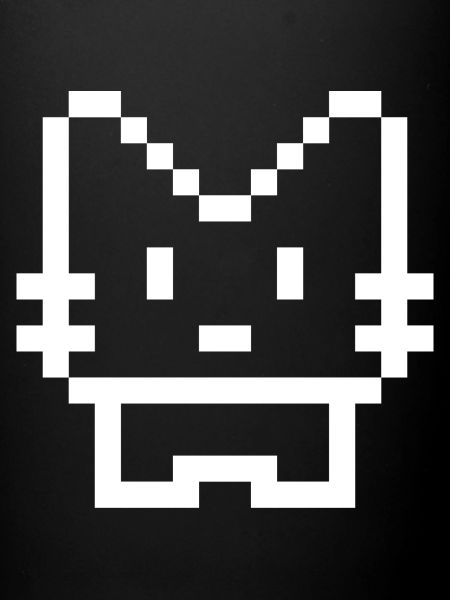 Pixelcat Blanc