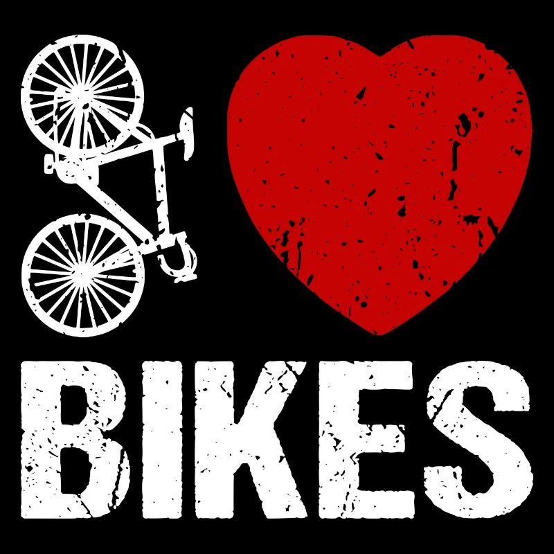 J’adore les cyclistes à vélo