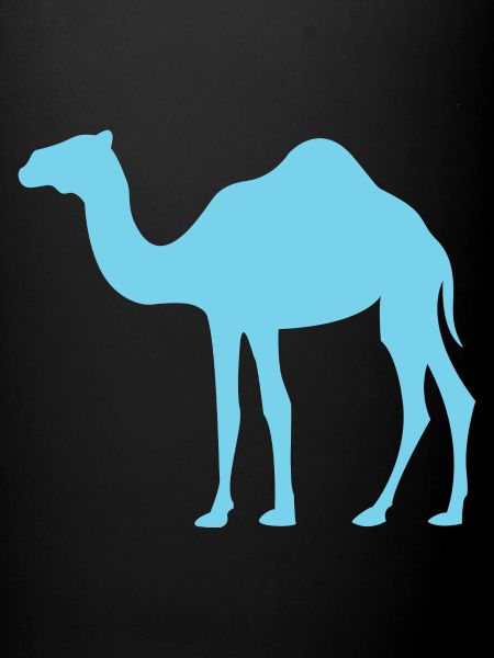 Blue camel