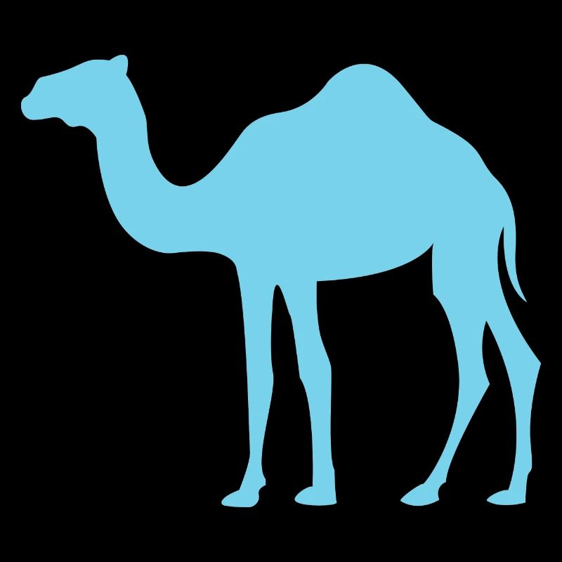 Blue camel