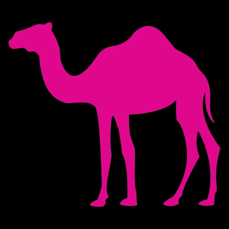 Chameau rose