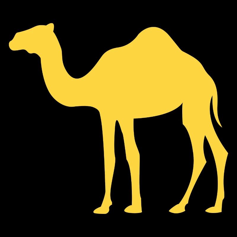 Yellow camel