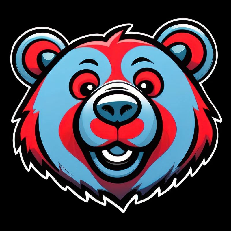 Cartoon Comic Bears Mascot