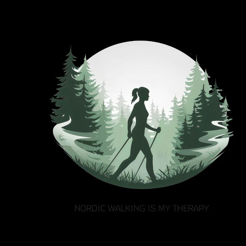Nordic Walking is My Therapy – Running Forest Nature