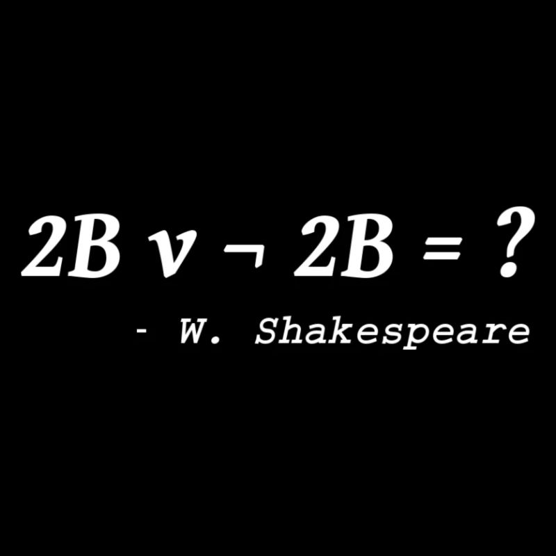 If Shakespeare had been mathematician a
