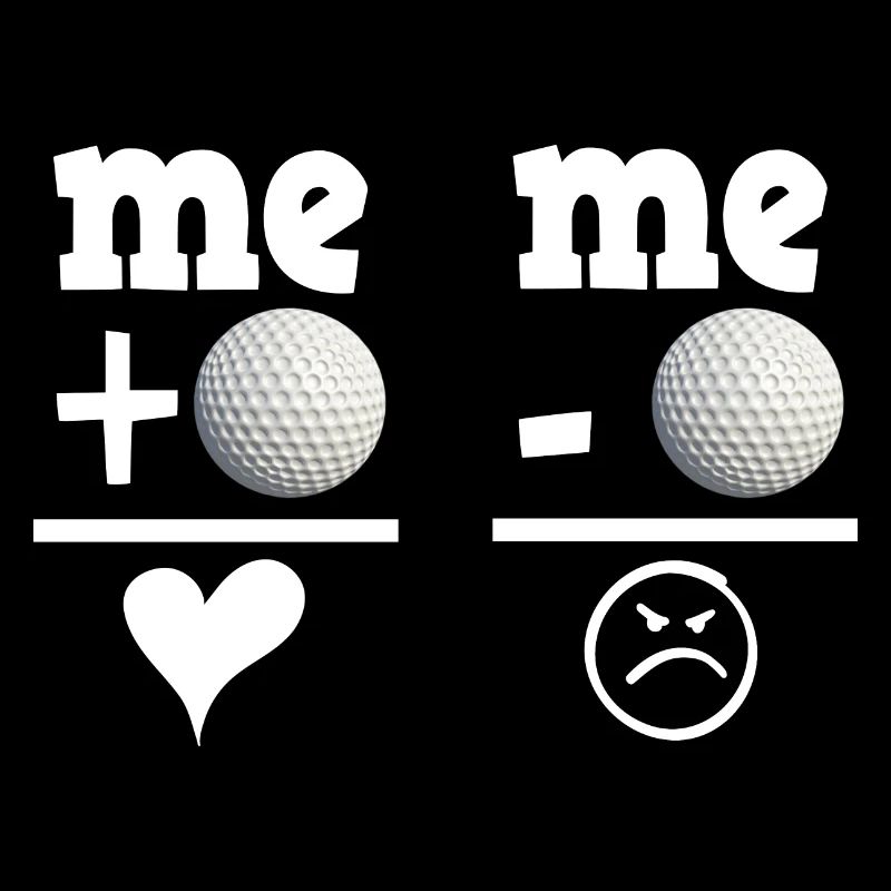 Golfball Mathematik Lehrer Rechnung Geschenkidee