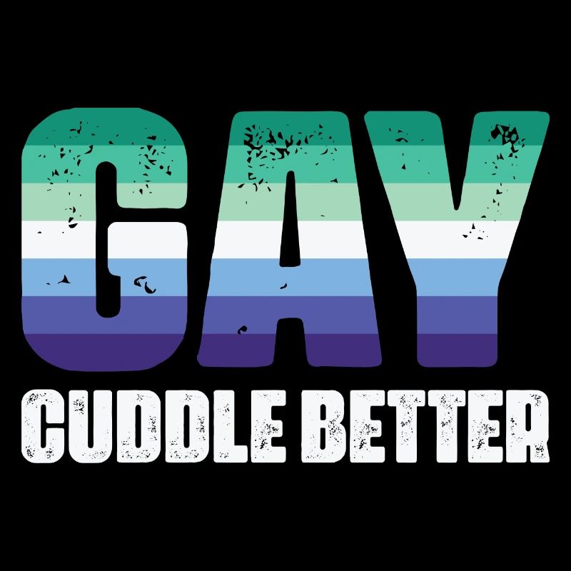 LBGT Flag Gay PrideCudeCuddle Better