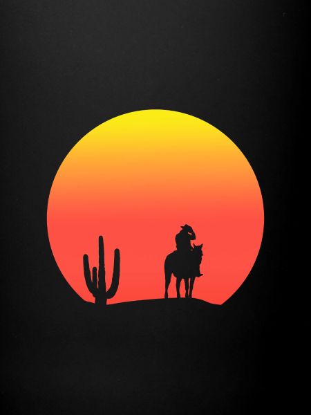 Sunset Cowboy