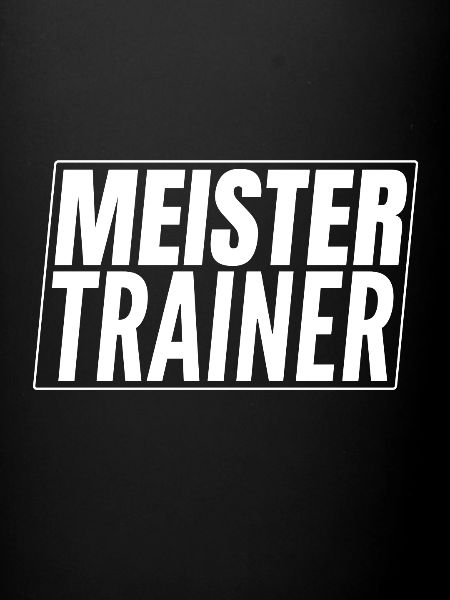 Meister Trainer Geschenk Fussball