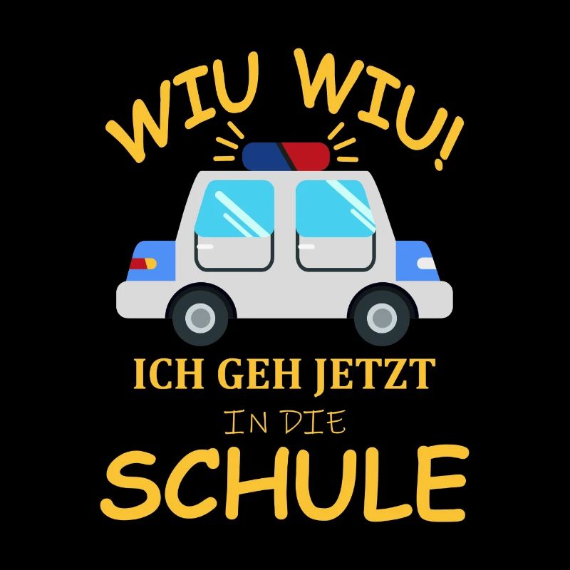 Einschulung Polizeiwagen Erstklässler Geschenkidee