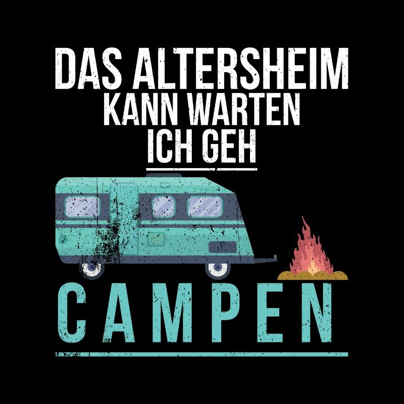 Camper Rentner Opa Lustiges Geschenk