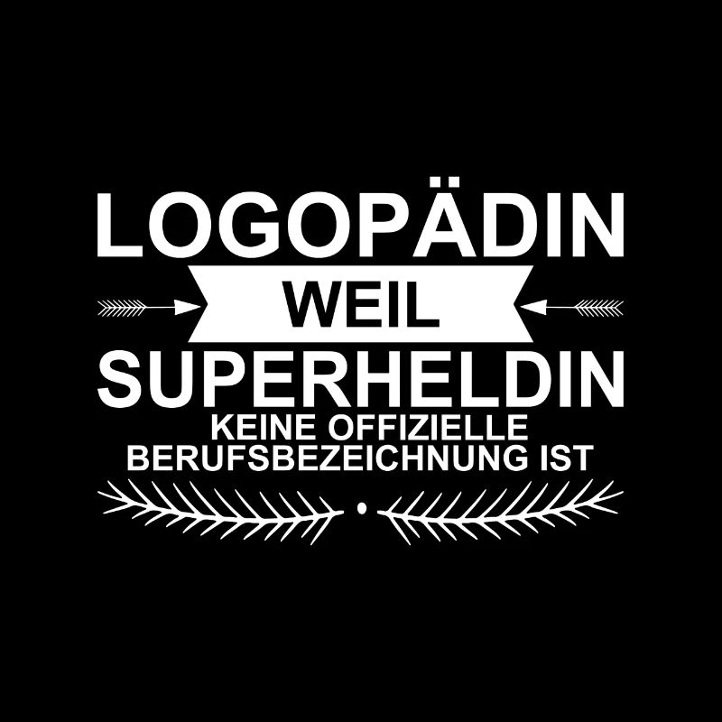 Logopädin Superheldin Geschenkidee