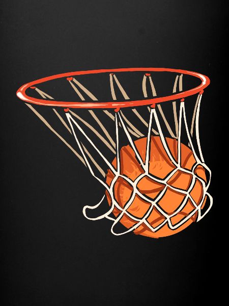 Basket-ball panier