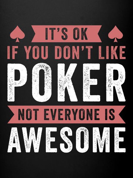 Conception de poker drôle