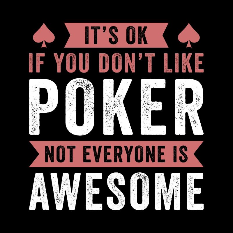 Conception de poker drôle