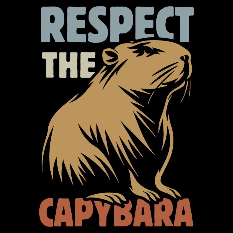 Vintage Respect Le Capybara - Dire