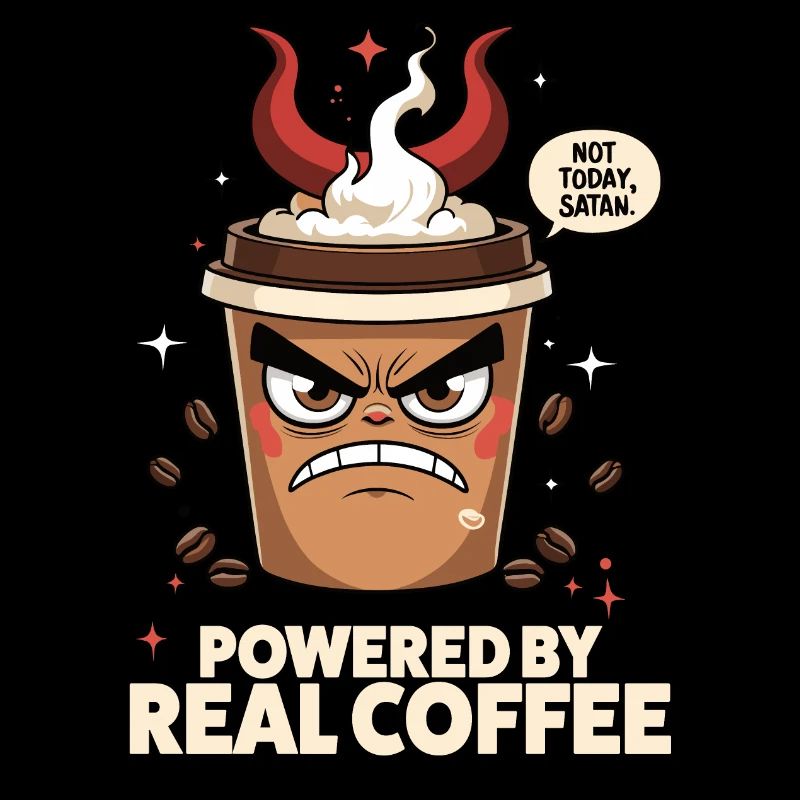 Propulsé par du vrai café