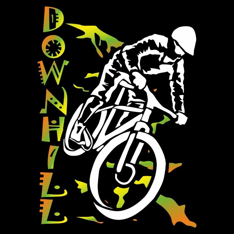 Vélo de descente VTT Cyclistes