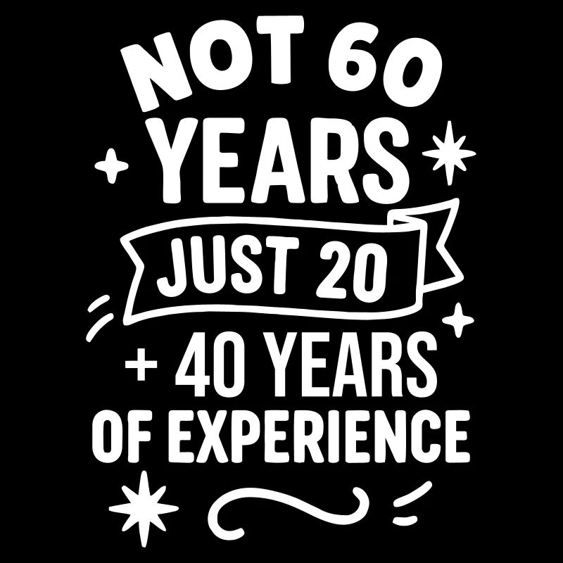 Cadeau d’anniversaire 60 ans – Seulement 20 + 40 ans