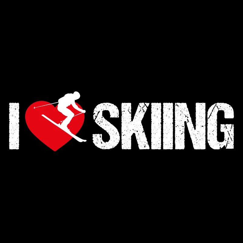 J’adore le ski