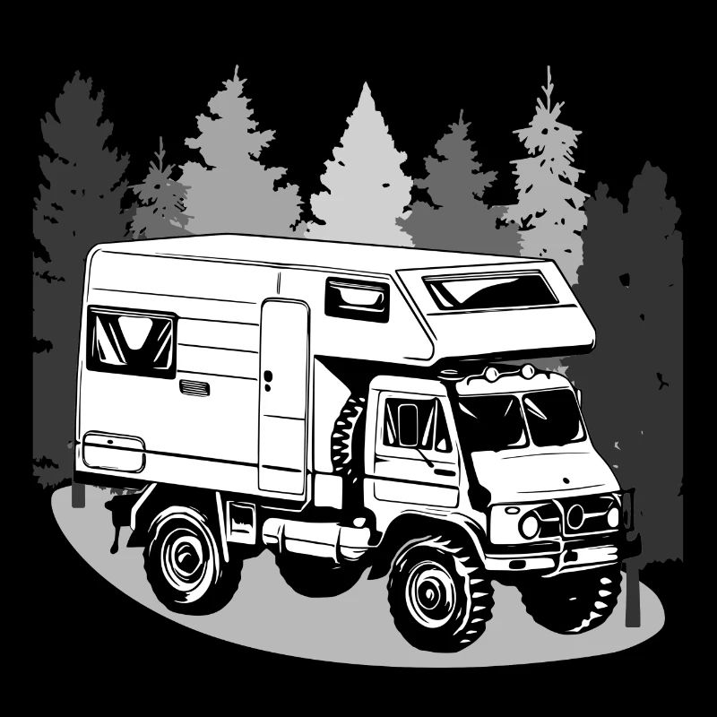 Camping - Unimog - Aventure - Oldtimer