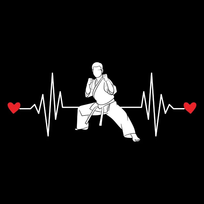 Karate Lover Heartbeat