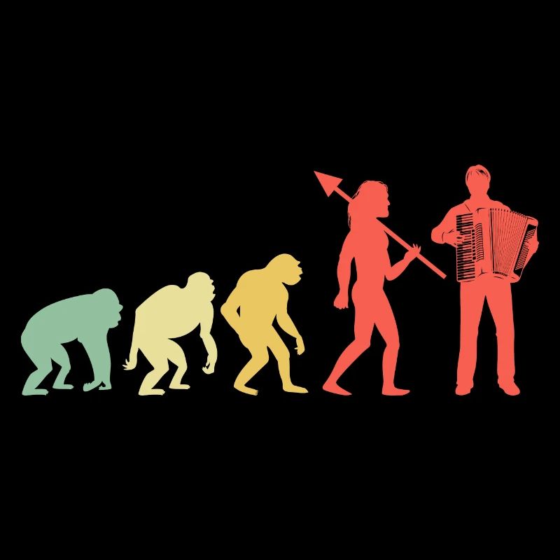 Evolution Akkordeoninstrument Akkordeonist Musici