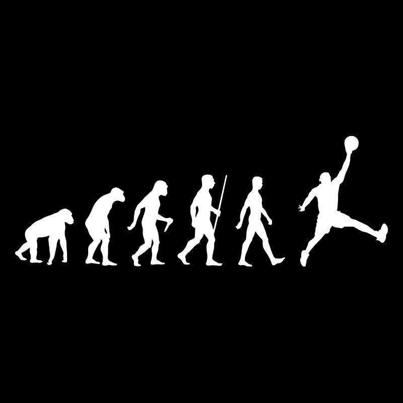 Basketball player basketball player evolution gift