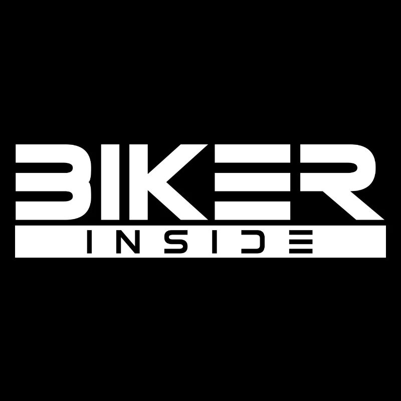 Biker Inside, Motorcycle Bike Fun Motorcycle