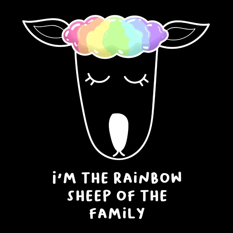 Rainbow Sheep Regenbogenschaf LGBTQ