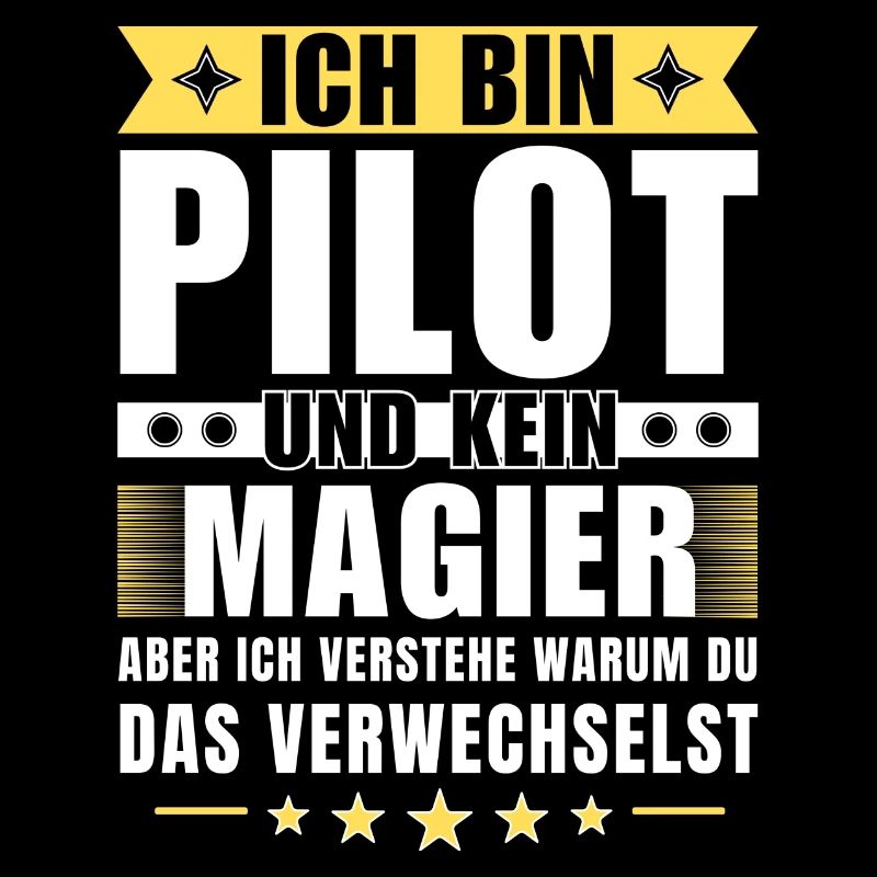 Ich bin Pilot und kein Magier