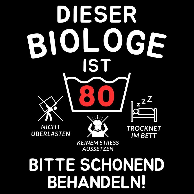 This biologist is 80 years old.